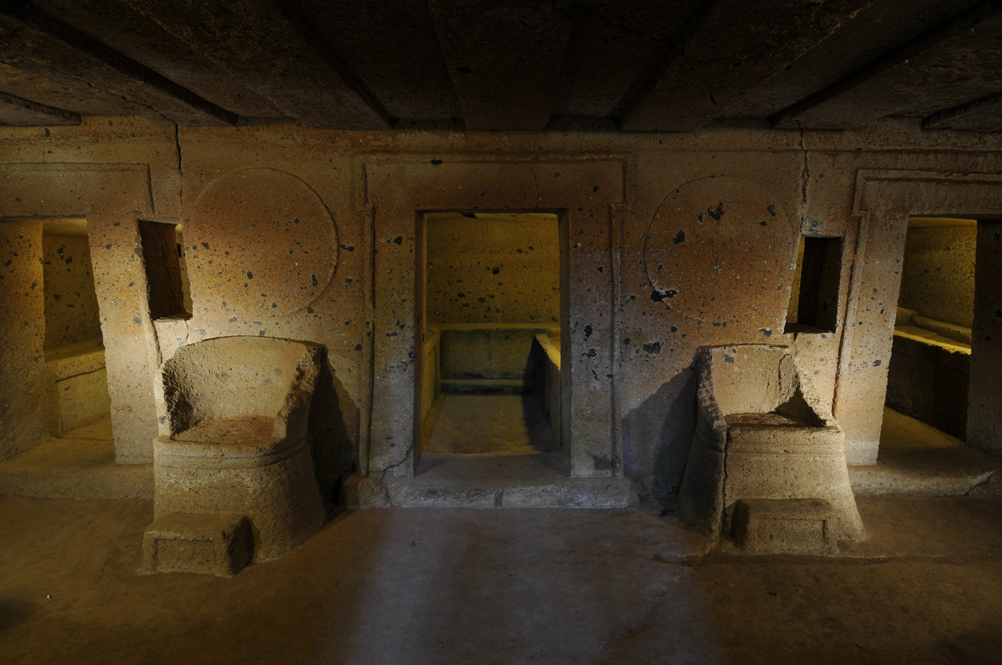 Cerveteri. The necropolis of Banditaccia